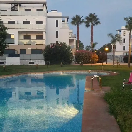 With One Bedroom In Oliva, With Wonderful Sea View, Pool Acc Apartment
